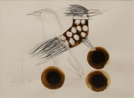 Concetto Pozzati — Sentinella dal becco avvelenato